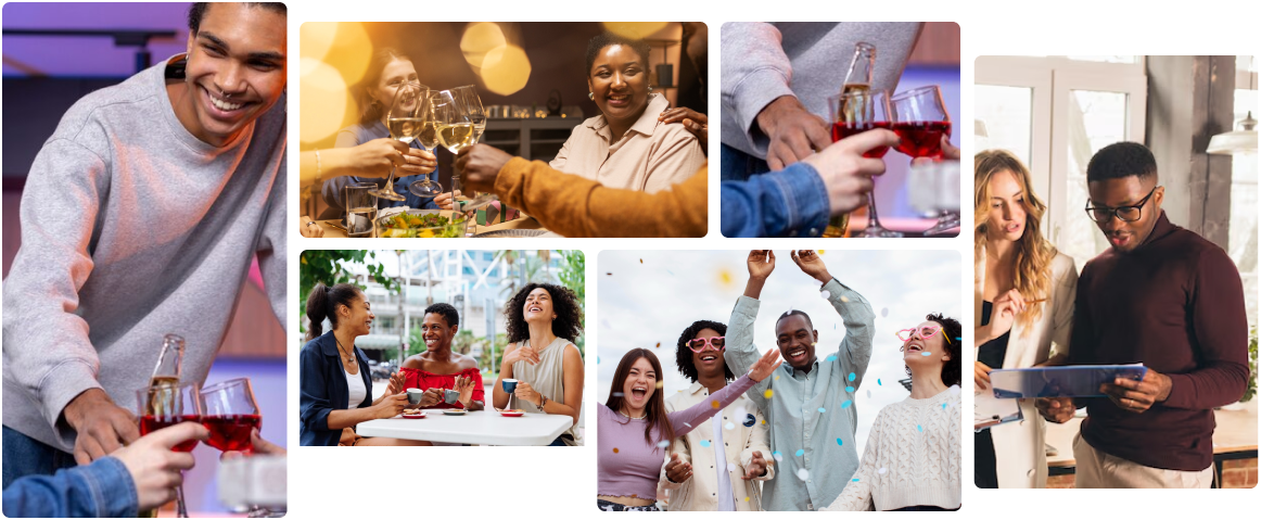 People enjoying events with GathrUp